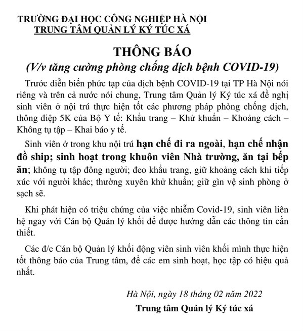 TĂNG CƯỜNG PHÒNG CHỐNG DỊCH BỆNH COVID-19