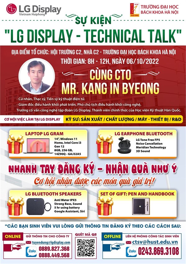 Hội thảo LG Display - Technical Talk