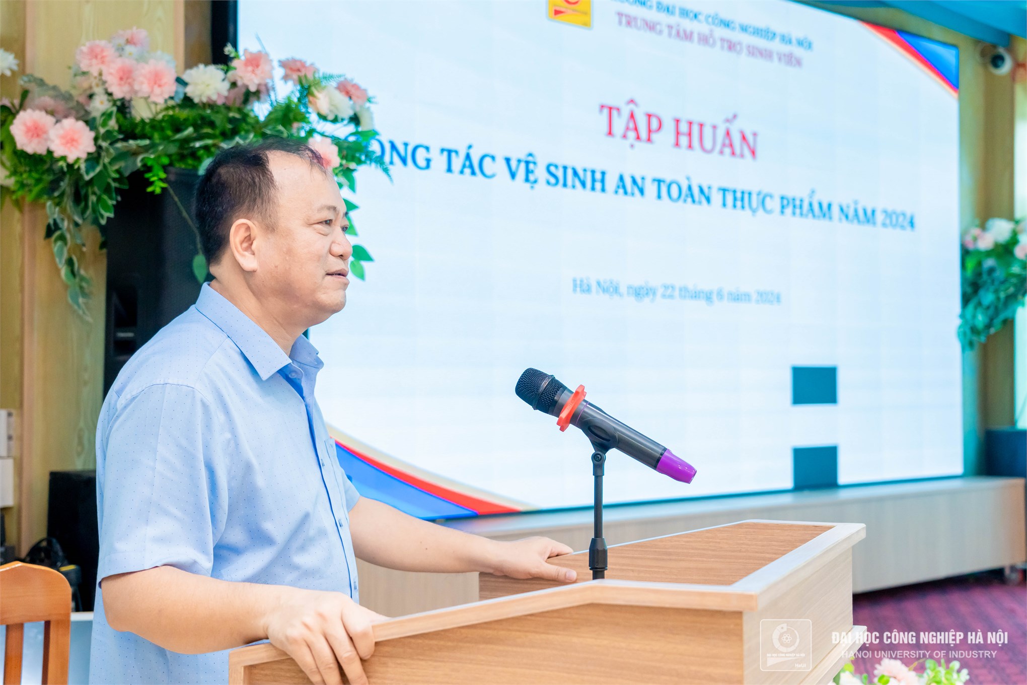 Tập huấn công tác vệ sinh an toàn thực phẩm năm 2024