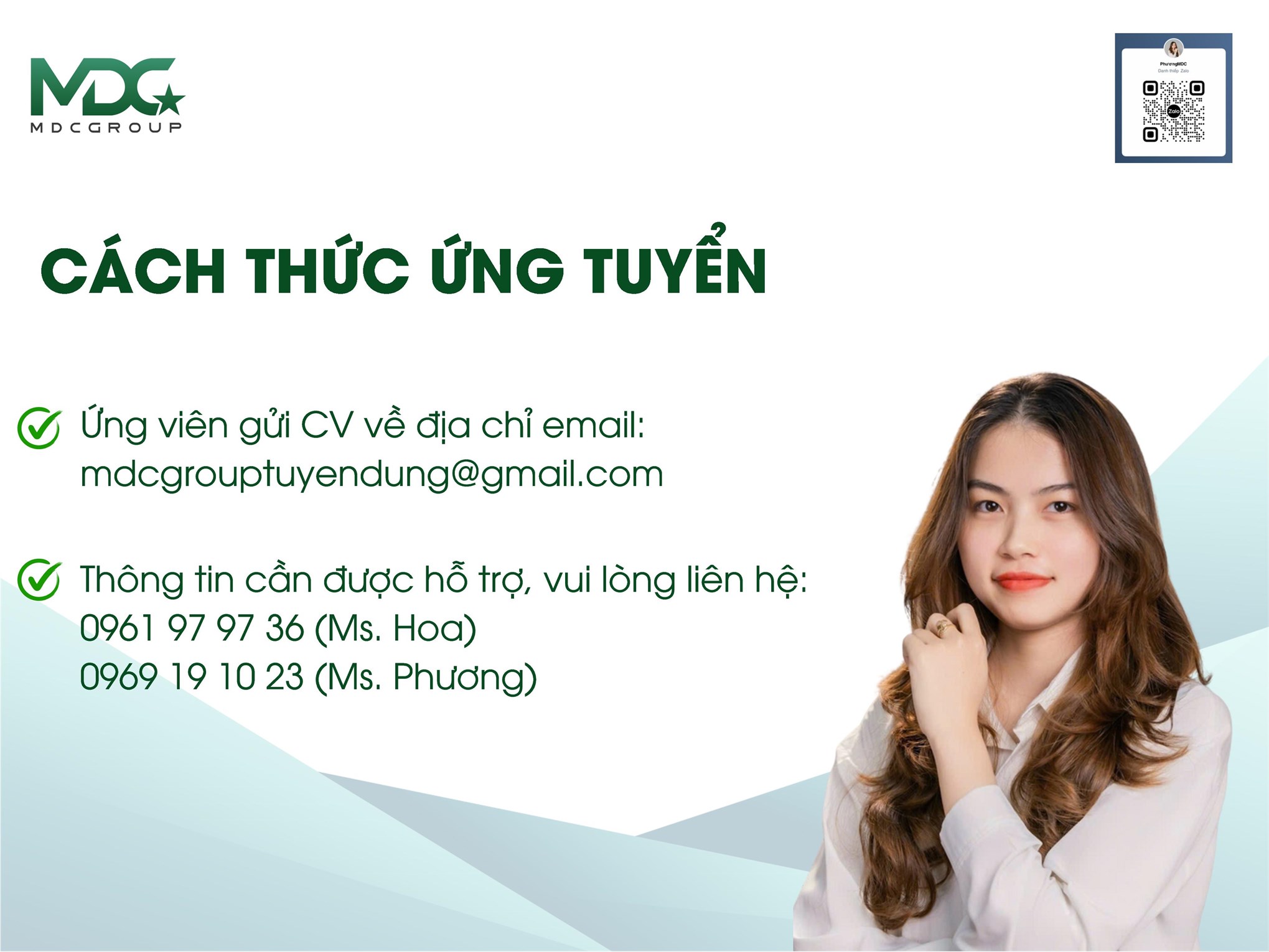 Thông tin việc làm tại CTCP Tập đoàn MDC Group