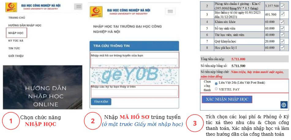 HƯỚNG DẪN ĐĂNG KÝ TRỰC TUYẾN PHÒNG Ở KÝ TÚC XÁ NĂM HỌC 2025 - 2026