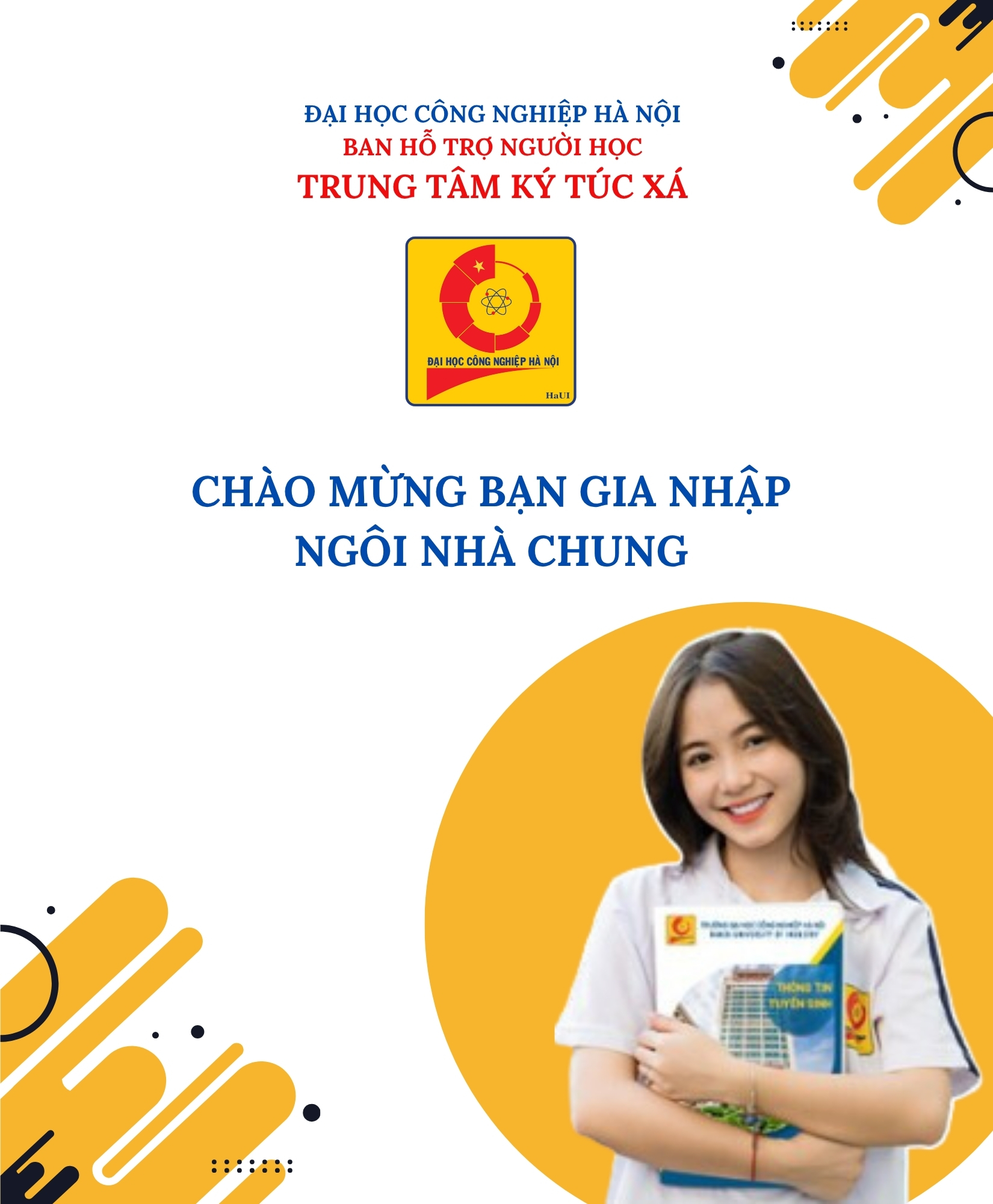 Hướng dẫn Tân sinh viên nội trú năm học 2026 - 2027