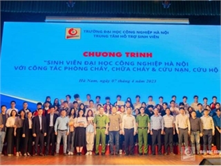 Chương trình "Sinh viên ĐHCNHN với công tác PCCC, CNCH"