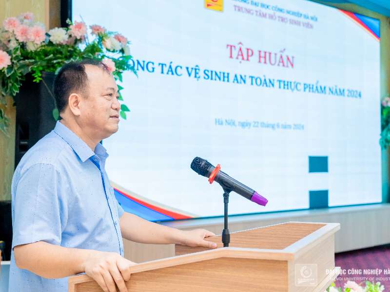 Tập huấn công tác vệ sinh an toàn thực phẩm năm 2024